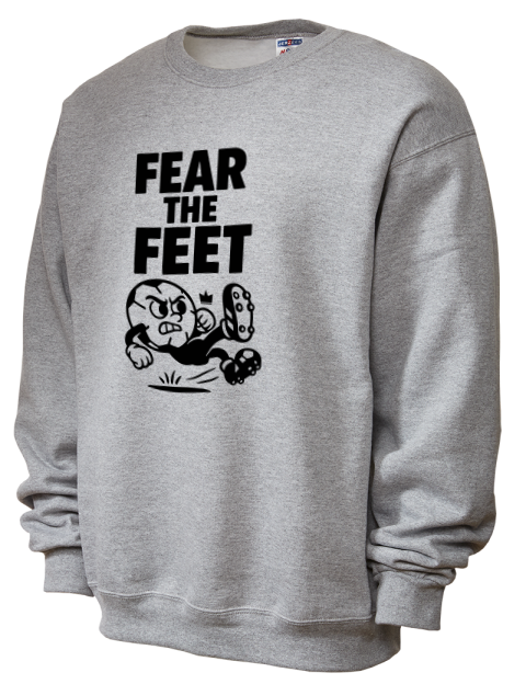 Fear the Feet Soccer Unisex Crewneck Sweatshirt | Swagsta