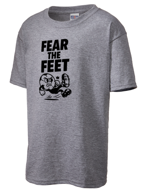 Fear the Feet Soccer Youth T-Shirt | Swagsta