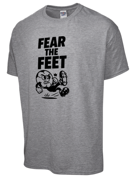 Fear the Feet Soccer Dri-Power Unisex T-Shirt | Swagsta