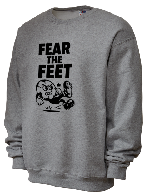 Fear the Feet Soccer Unisex Crewneck Sweatshirt | Swagsta