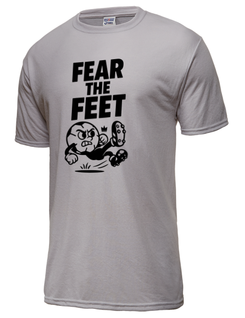 Fear the Feet Soccer Dri-Power Unisex T-Shirt | Swagsta