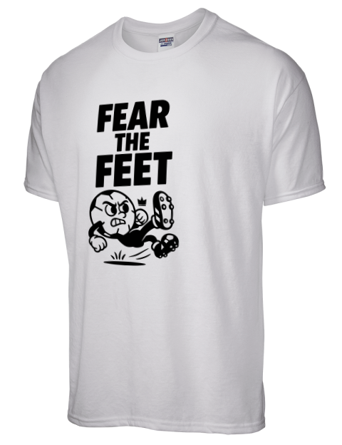 Fear the Feet Soccer Dri-Power Unisex T-Shirt | Swagsta