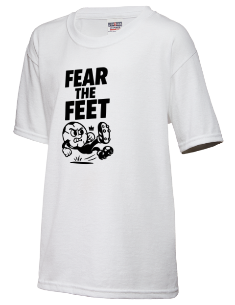 Fear the Feet Soccer Youth T-Shirt | Swagsta