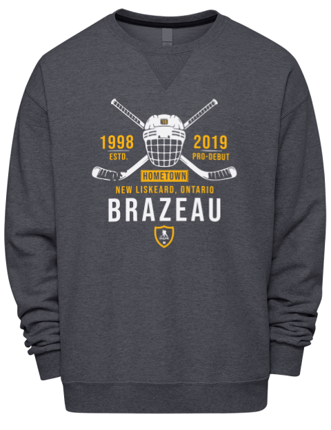 Heritage Justin Brazeau Premium Unisex Crewneck Sweatshirt | Swagsta