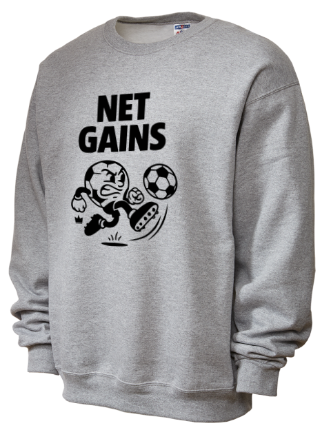 Net Gains Soccer Unisex Crewneck Sweatshirt | Swagsta