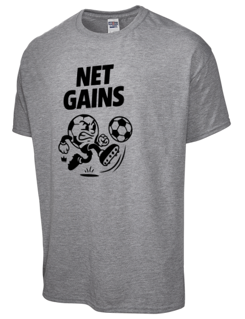Net Gains Soccer Dri-Power Unisex T-Shirt | Swagsta