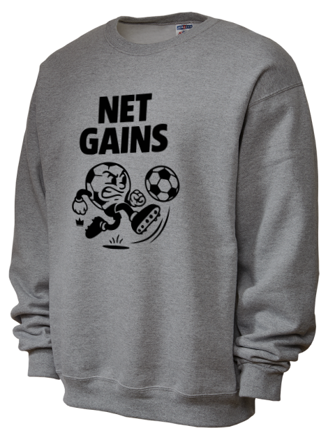 Net Gains Soccer Unisex Crewneck Sweatshirt | Swagsta