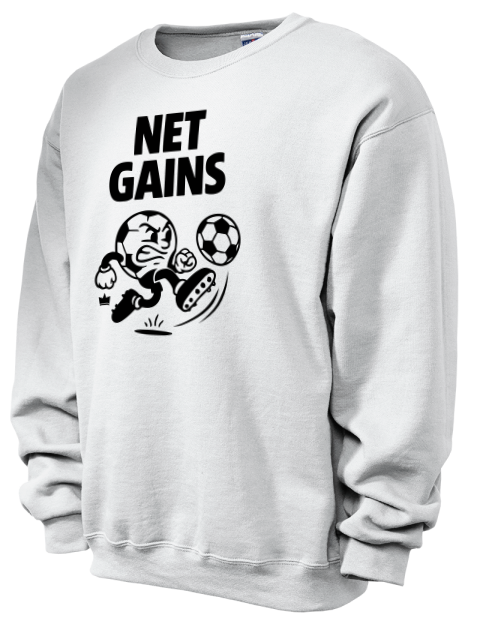 Net Gains Soccer Unisex Crewneck Sweatshirt | Swagsta