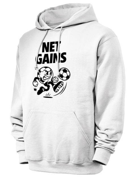 Net Gains Soccer Unisex Hooded Sweatshirt | Swagsta