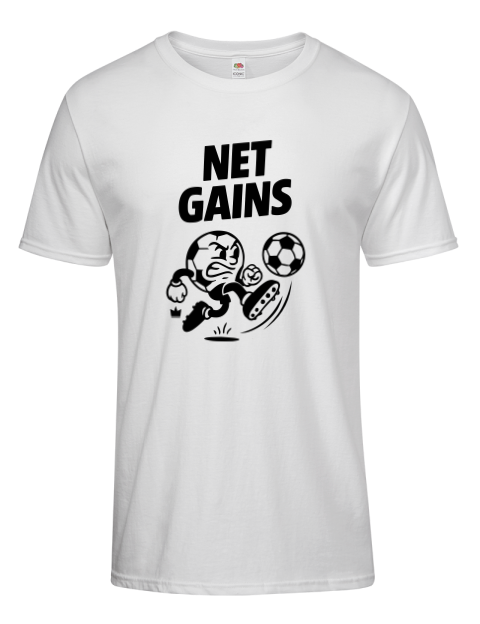 Net Gains Soccer Men's Premium T-Shirt | Swagsta