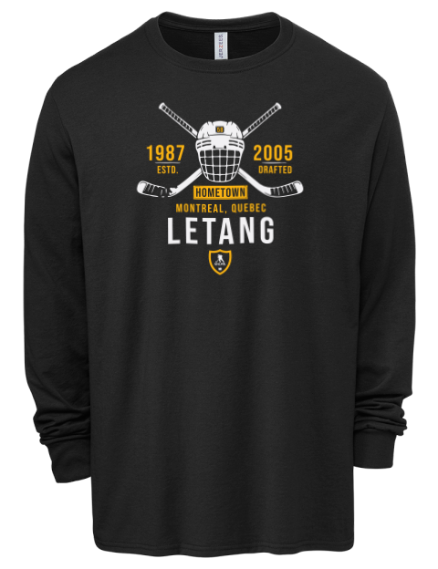 Heritage Kristopher Letang Men's Premium Blend Long Sleeve-T-Shirt | Swagsta