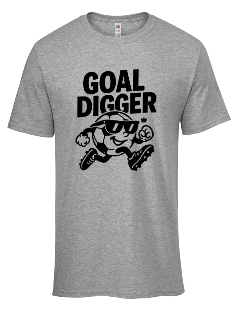 Goal Digger Soccer Men's Premium T-Shirt | Swagsta