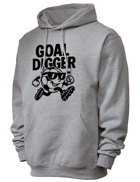 Goal Digger Soccer Unisex Hooded Sweatshirt | Swagsta