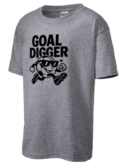 Goal Digger Soccer Youth T-Shirt | Swagsta
