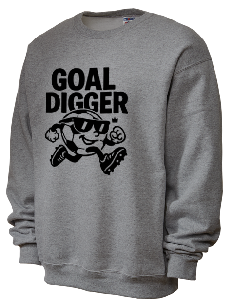 Goal Digger Soccer Unisex Crewneck Sweatshirt | Swagsta