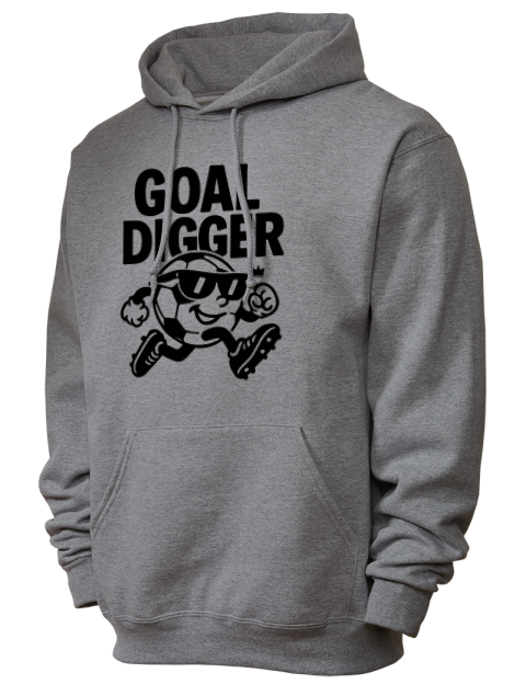 Goal Digger Soccer Unisex Hooded Sweatshirt | Swagsta