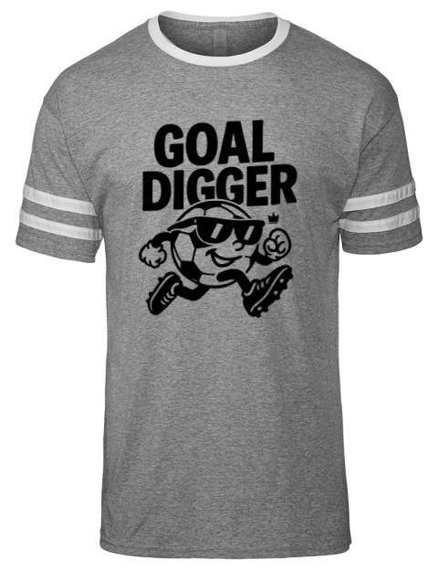 Goal Digger Soccer Men's Tri-Blend T-Shirt | Swagsta