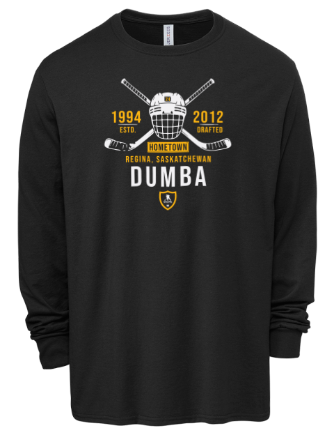 Heritage Mathew Dumba Men's Premium Blend Long Sleeve-T-Shirt | Swagsta