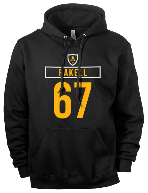Away Jersey Rickard Rakell Eco Premium Unisex Hooded Sweatshirt | Swagsta