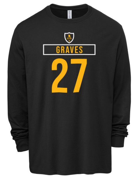 Away Jersey Ryan Graves Men's Premium Blend Long Sleeve-T-Shirt | Swagsta