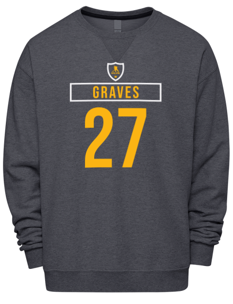 Away Jersey Ryan Graves Premium Unisex Crewneck Sweatshirt | Swagsta