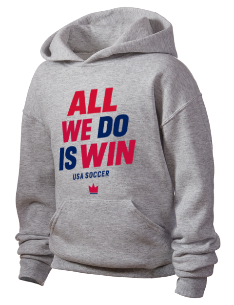 USA Soccer Soccer Youth Hooded Sweatshirt | Swagsta