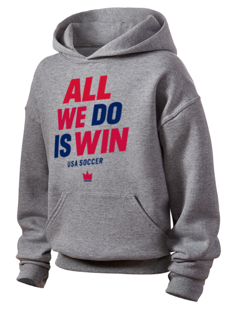 USA Soccer Soccer Youth Hooded Sweatshirt | Swagsta