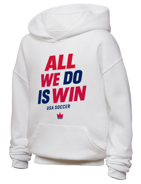 USA Soccer Soccer Youth Hooded Sweatshirt | Swagsta
