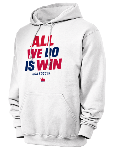 USA Soccer Soccer Unisex Hooded Sweatshirt | Swagsta