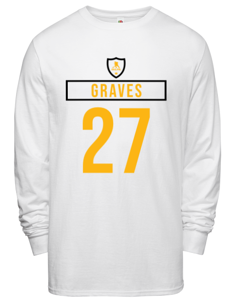 Home Jersey Ryan Graves Men's Long-Sleeve T-Shirt | Swagsta