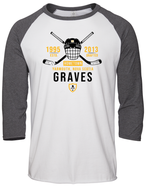 Classic Heritage Ryan Graves Unisex Premium Three-Quarter Raglan T-Shirt | Swagsta
