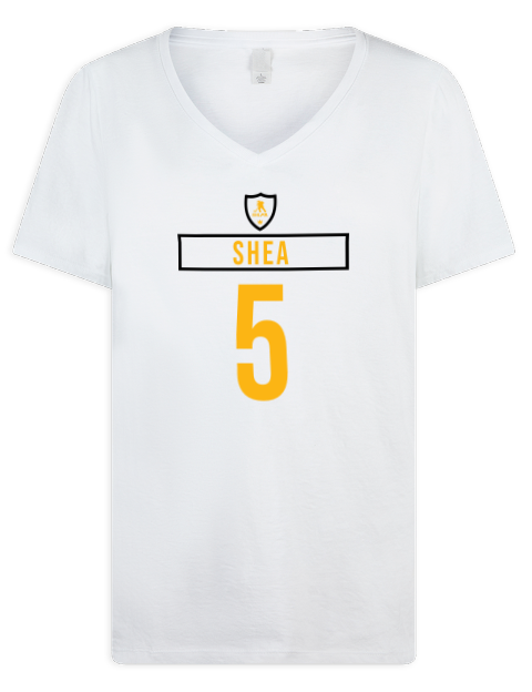 Home Jersey Ryan Shea Premium Ladies V-Neck T-Shirt | Swagsta