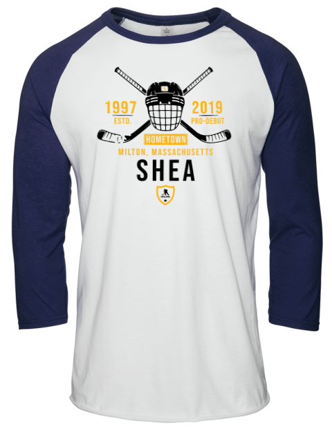 Classic Heritage Ryan Shea Unisex Premium Three-Quarter Raglan T-Shirt | Swagsta