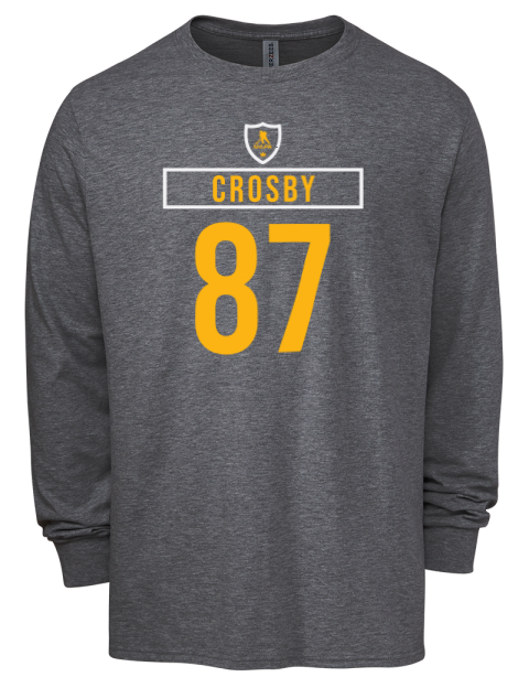 Away Jersey Sidney Crosby Men's Premium Blend Long Sleeve-T-Shirt | Swagsta