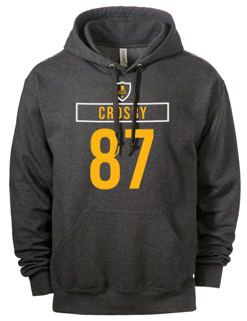 Away Jersey Sidney Crosby Eco Premium Unisex Hooded Sweatshirt | Swagsta