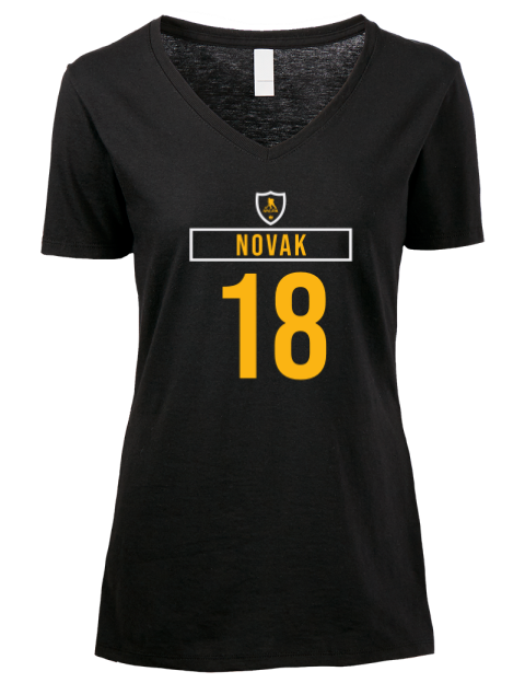 Away Jersey Tommy Novak Premium Ladies V-Neck T-Shirt | Swagsta