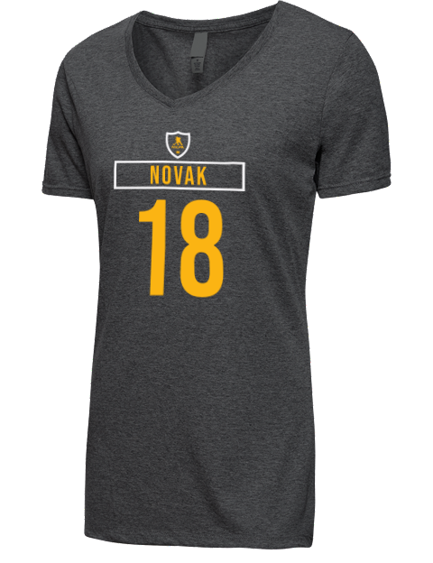 Away Jersey Tommy Novak Premium Ladies V-Neck T-Shirt | Swagsta