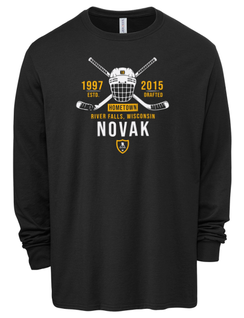 Heritage Tommy Novak Men's Premium Blend Long Sleeve-T-Shirt | Swagsta