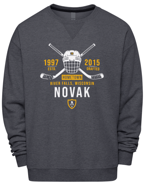 Heritage Tommy Novak Premium Unisex Crewneck Sweatshirt | Swagsta