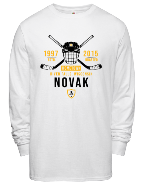 Classic Heritage Tommy Novak Men's Long-Sleeve T-Shirt | Swagsta