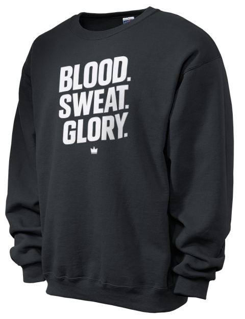 Blood & Sweat Soccer Unisex Crewneck Sweatshirt | Swagsta