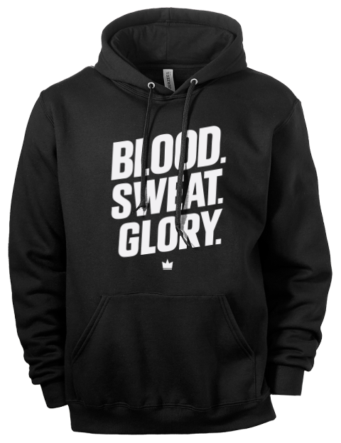 Blood & Sweat Soccer Eco Premium Unisex Hooded Sweatshirt | Swagsta