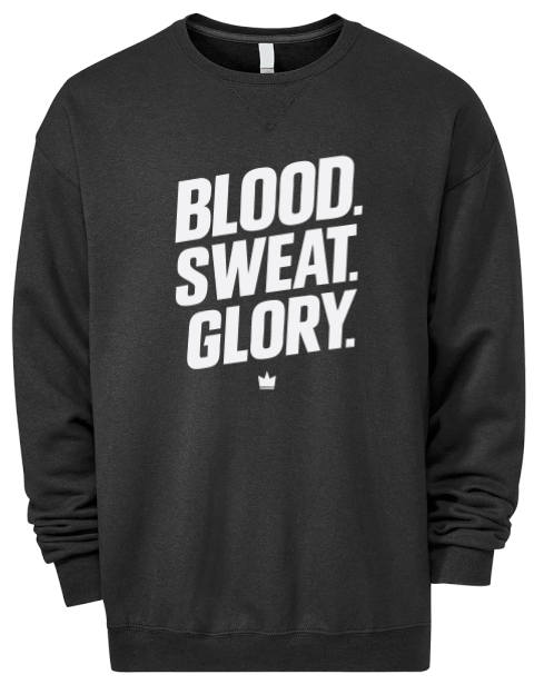 Blood & Sweat Soccer Premium Unisex Crewneck Sweatshirt | Swagsta