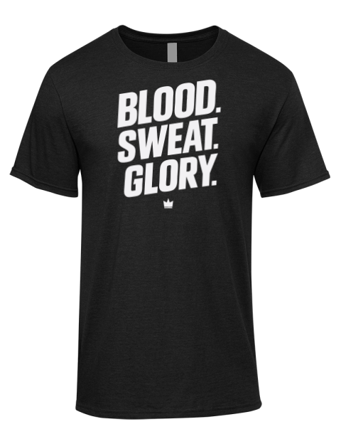 Blood & Sweat Soccer Premium Ring-Spun Cotton Unisex T-Shirt | Swagsta