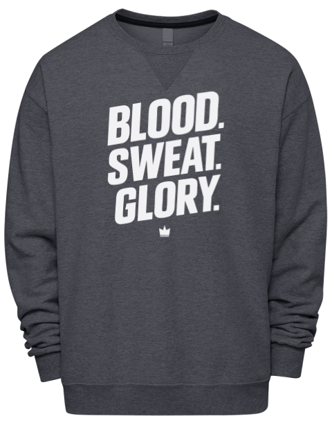 Blood & Sweat Soccer Premium Unisex Crewneck Sweatshirt | Swagsta