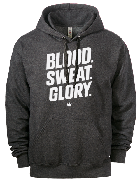 Blood & Sweat Soccer Eco Premium Unisex Hooded Sweatshirt | Swagsta