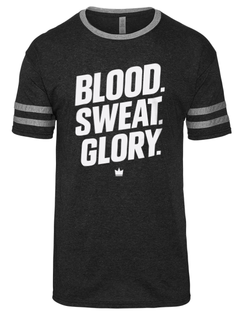 Blood & Sweat Soccer Men's Tri-Blend T-Shirt | Swagsta