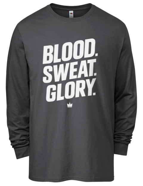 Blood & Sweat Soccer Men's Long-Sleeve T-Shirt | Swagsta