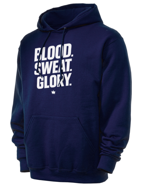 Blood & Sweat Soccer Unisex Hooded Sweatshirt | Swagsta