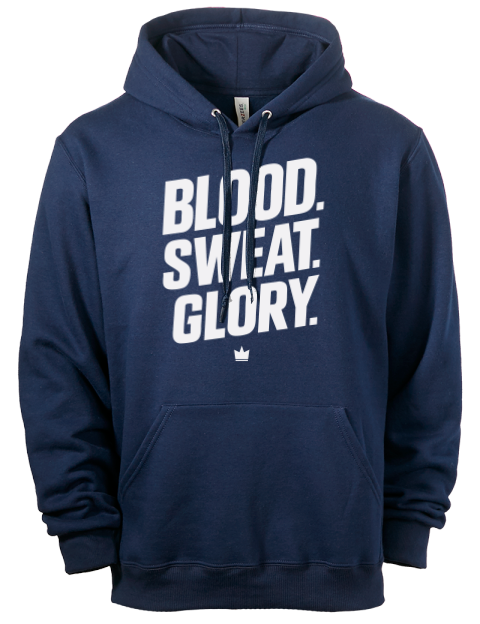 Blood & Sweat Soccer Eco Premium Unisex Hooded Sweatshirt | Swagsta
